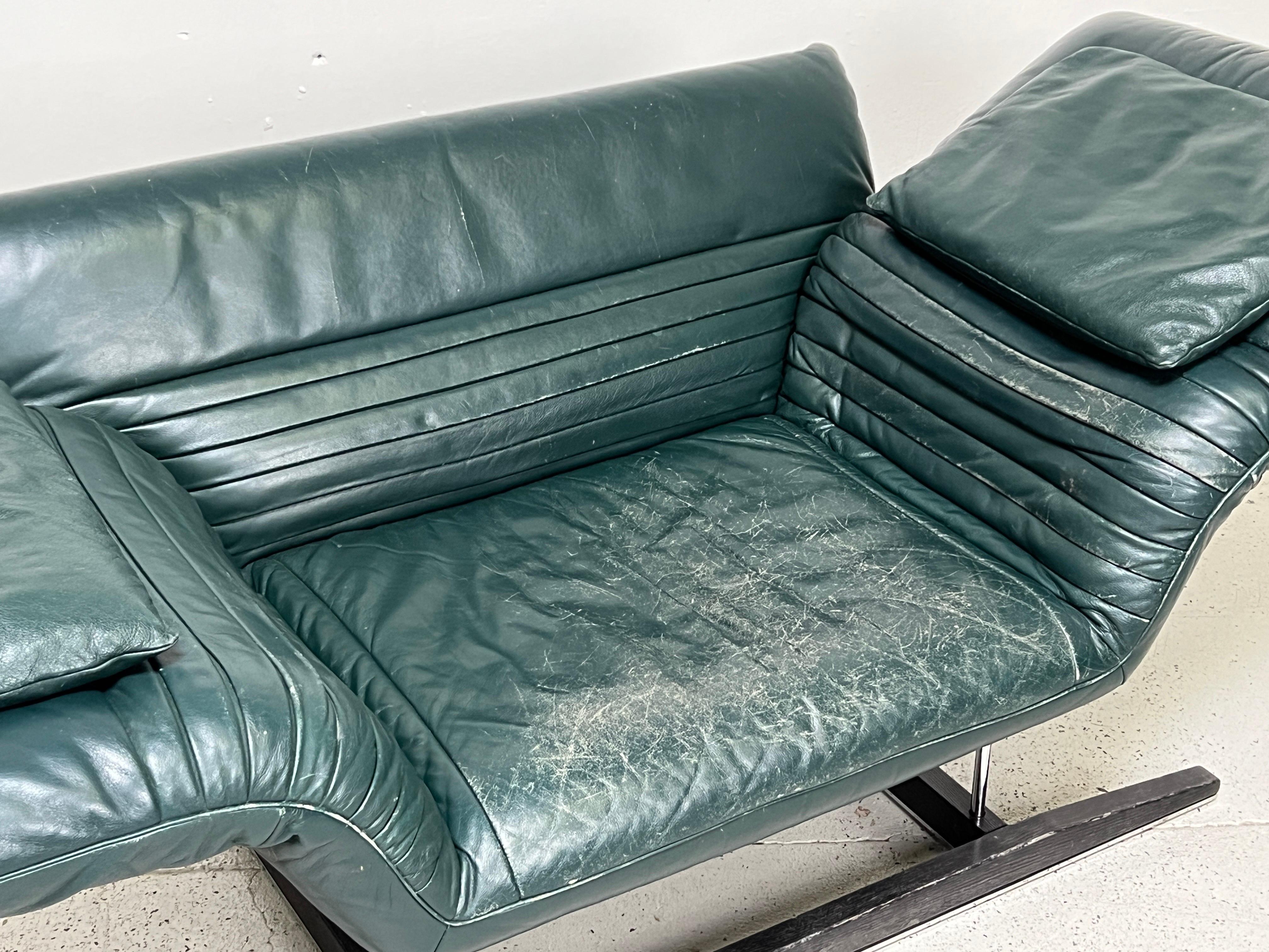 Late 20th Century De Sede DS-142 Adjustable Chaise Lounge by Winfried Totzek