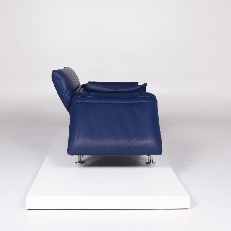 De Sede Ds 142 Designer Leder Sessel By Wilfried Totzek Blau Sessel At 1stdibs