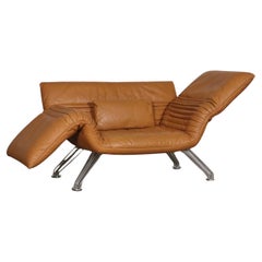 De Sede DS-142 Lounge Chair By Winfried Totzek In Cognac Leather, 1980s
