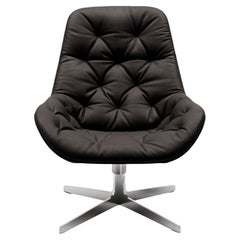 De Sede DS-144 Armchair in Black Leather Upholstery by Werner Aisslinger