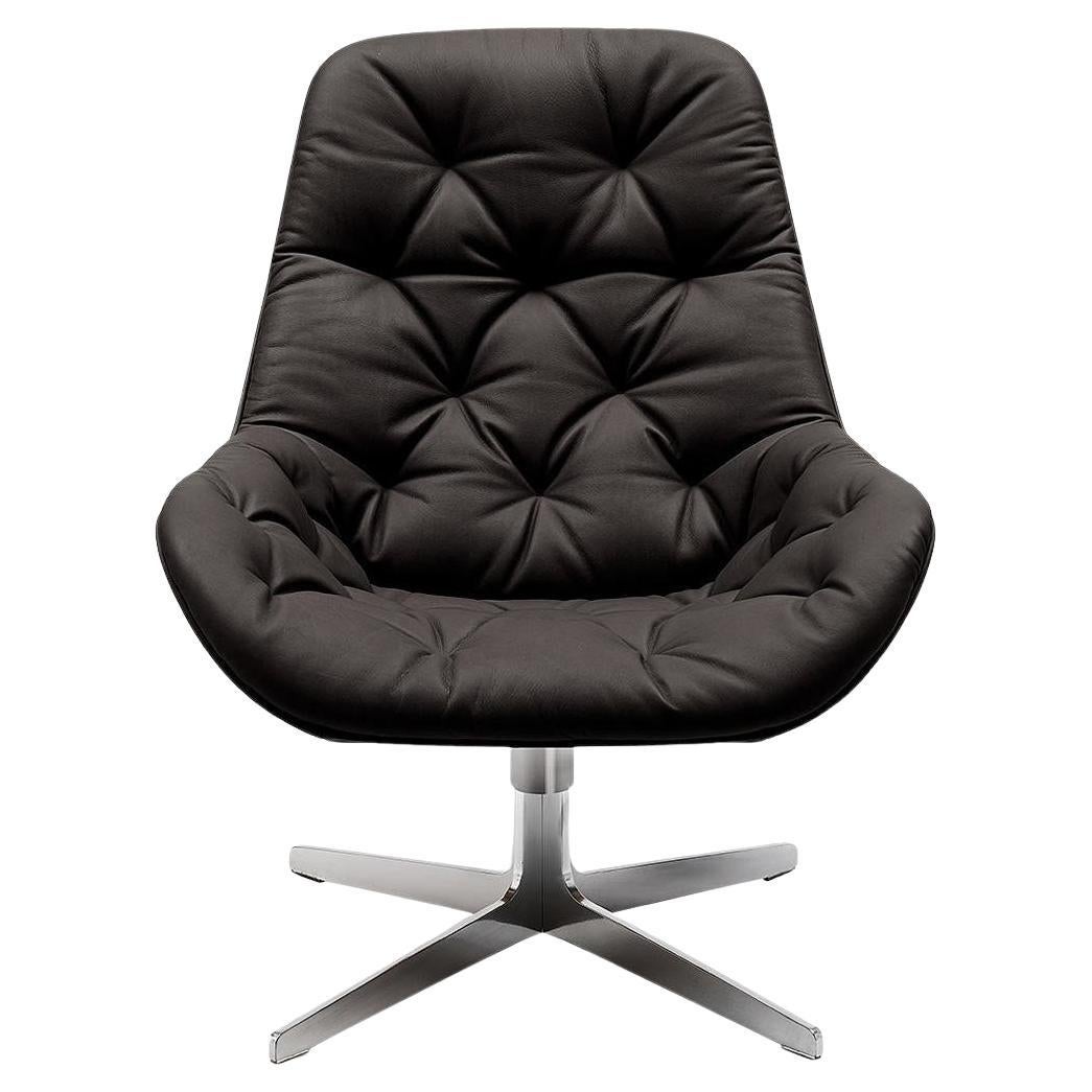 De Sede DS-144 Armchair in Black Upholstery by Werner Aisslinger For Sale