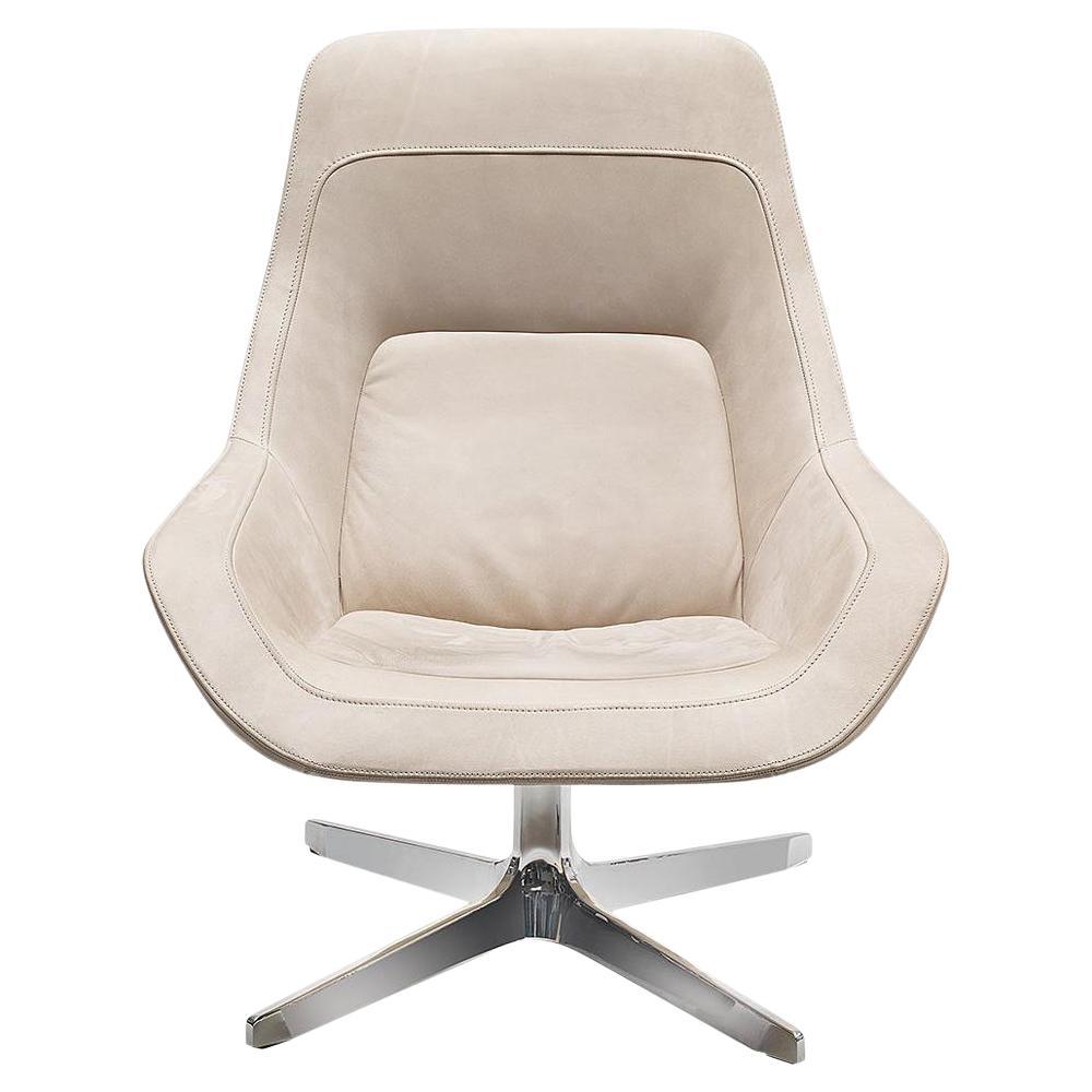 De Sede DS-144 Armchair in Kit Beige Upholstery by Werner Aisslinger For Sale