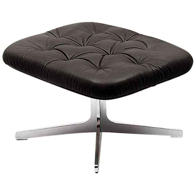 De Sede DS-144 Stool in Black Upholstery by Werner Aisslinger For Sale