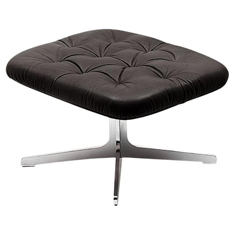 De Sede DS-144 Stool in Black Upholstery by Werner Aisslinger