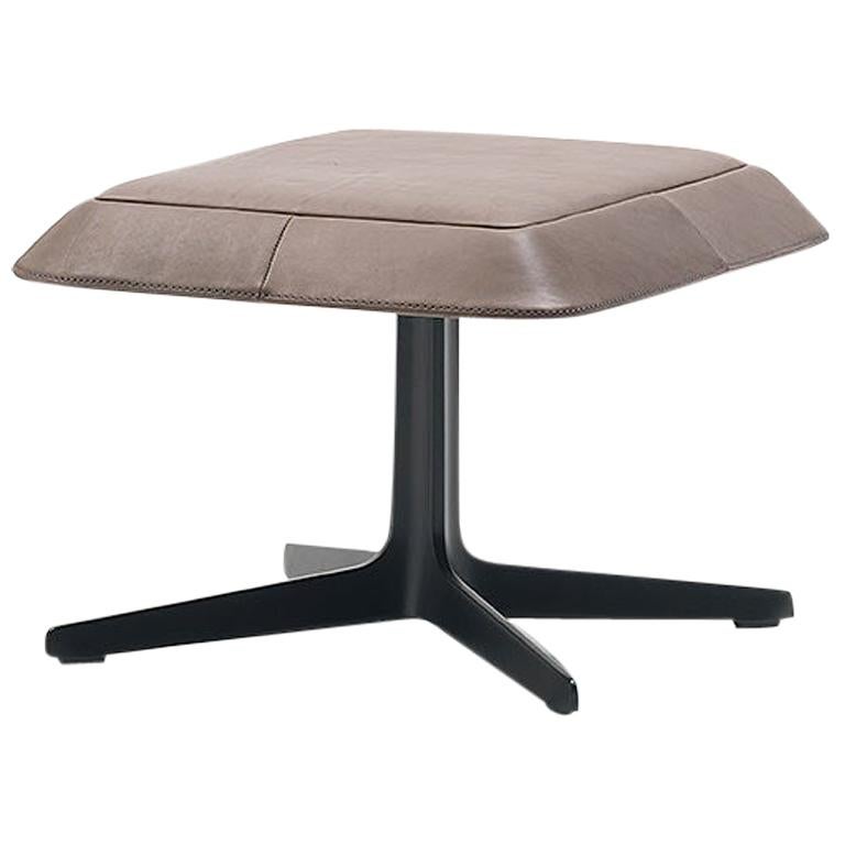 De Sede DS-144 Stool in Taupe Upholstery by Werner Aisslinger For Sale