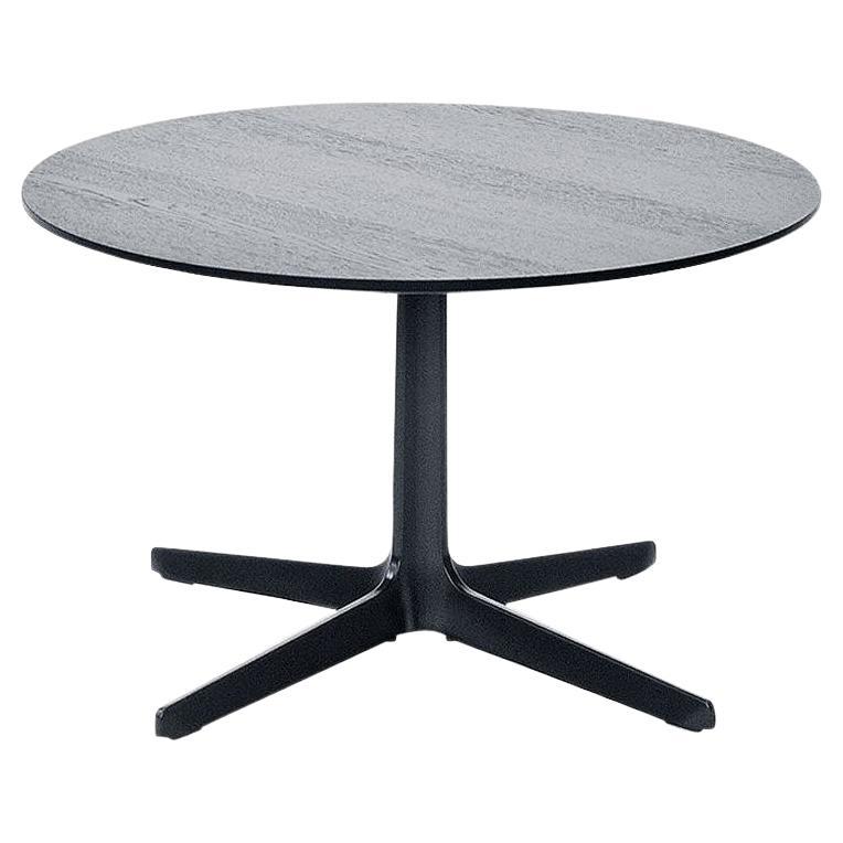 De Sede Ds-144 Table with Black Oak Top and Black Base by Werner Aisslinger