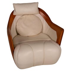 De Sede DS 146 Leather Armchair Cream
