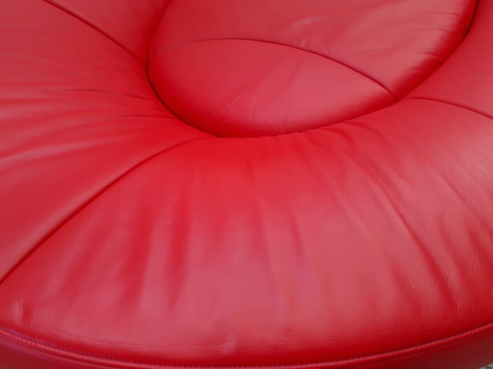 De Sede DS 152 Leder Zweisitzer Hocker Designersofa Ledersofa Desede Glastisch Metal