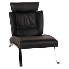De Sede Ds 158 Leather Lounger Black Armchair