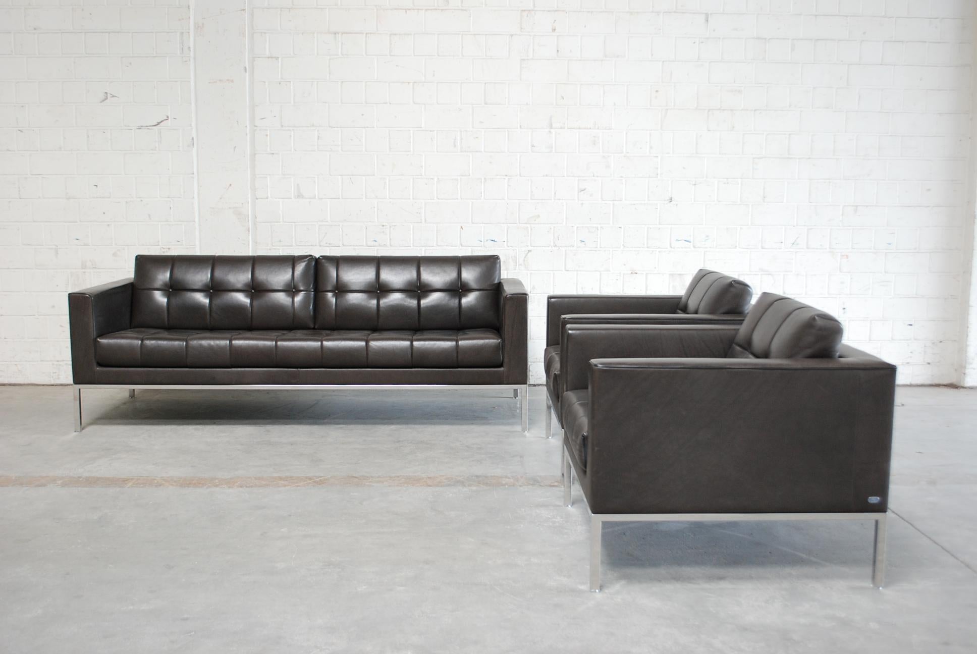 De Sede DS 159 Brown Naturale Leather Sofa 14