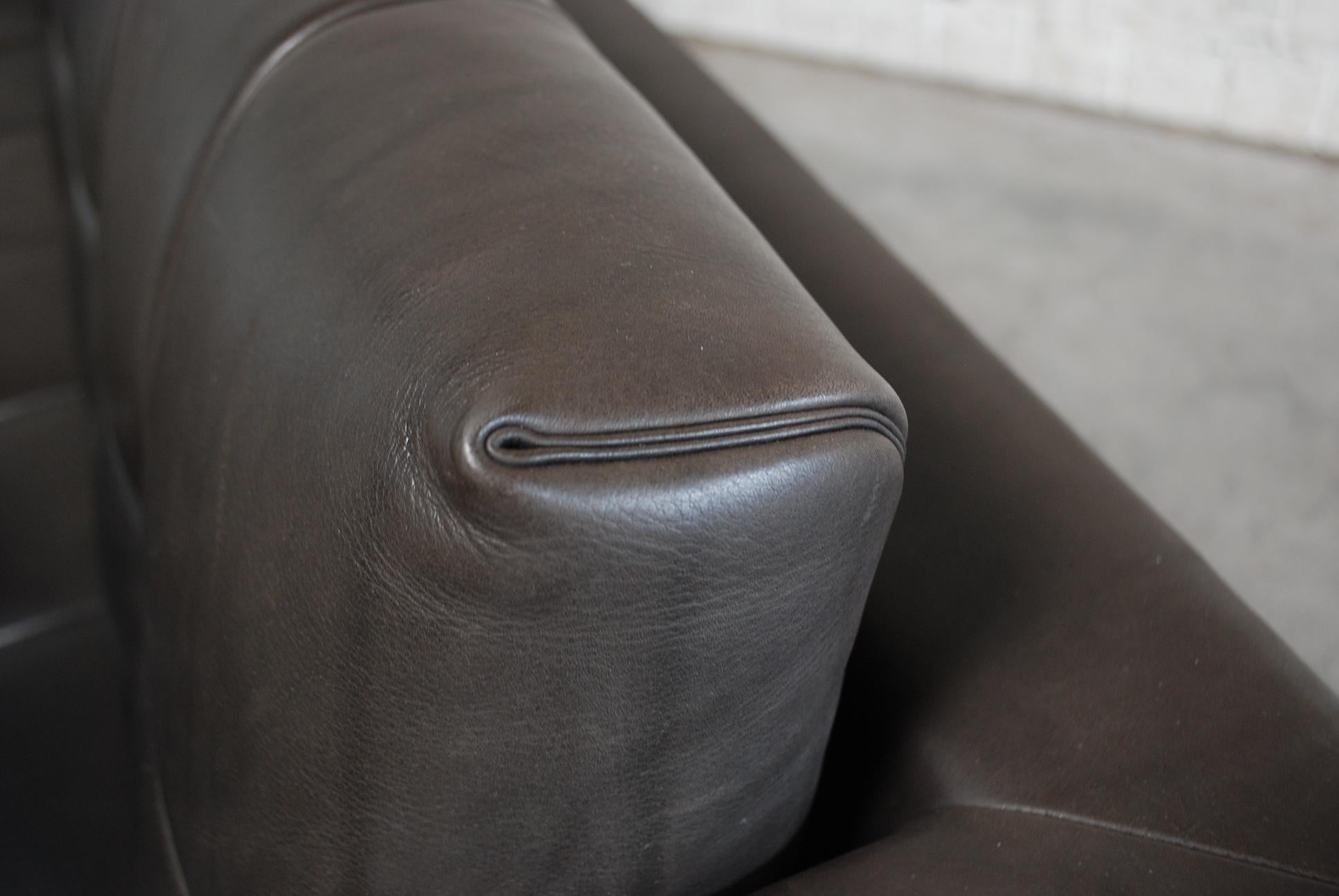 De Sede DS 159 Brown Naturale Leather Sofa 3