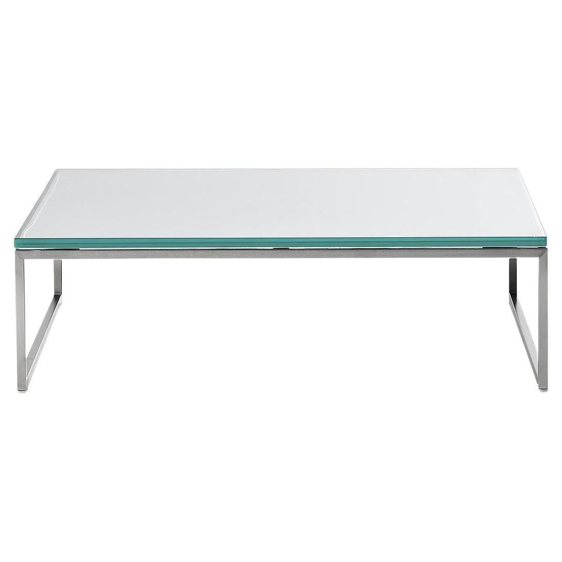 De Sede table DS-160 avec plateau en verre par De Sede Design Team