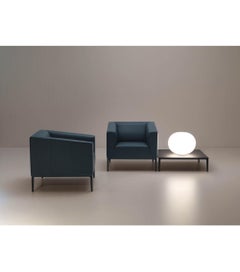 De Sede DS-161/01 Armchair in Brown Leather Upholstery by De Sede Design Team