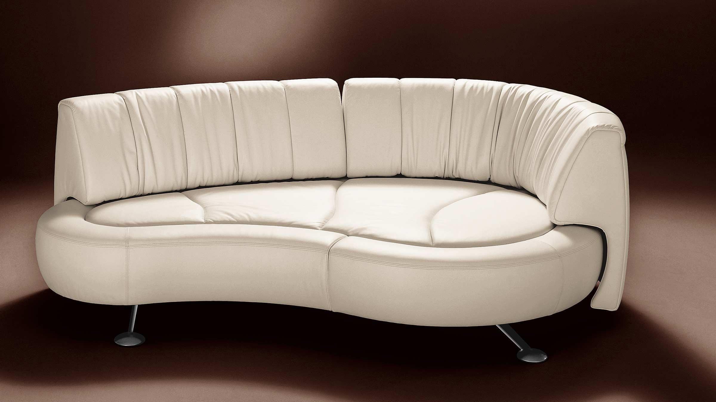 Modern De Sede DS-164 Right Sofa Bed in Off White Upholstery by Hugo de Ruiter For Sale