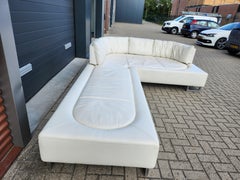 de Sede DS-165 corner sofa with Movable backrest by Hugo de Ruiter