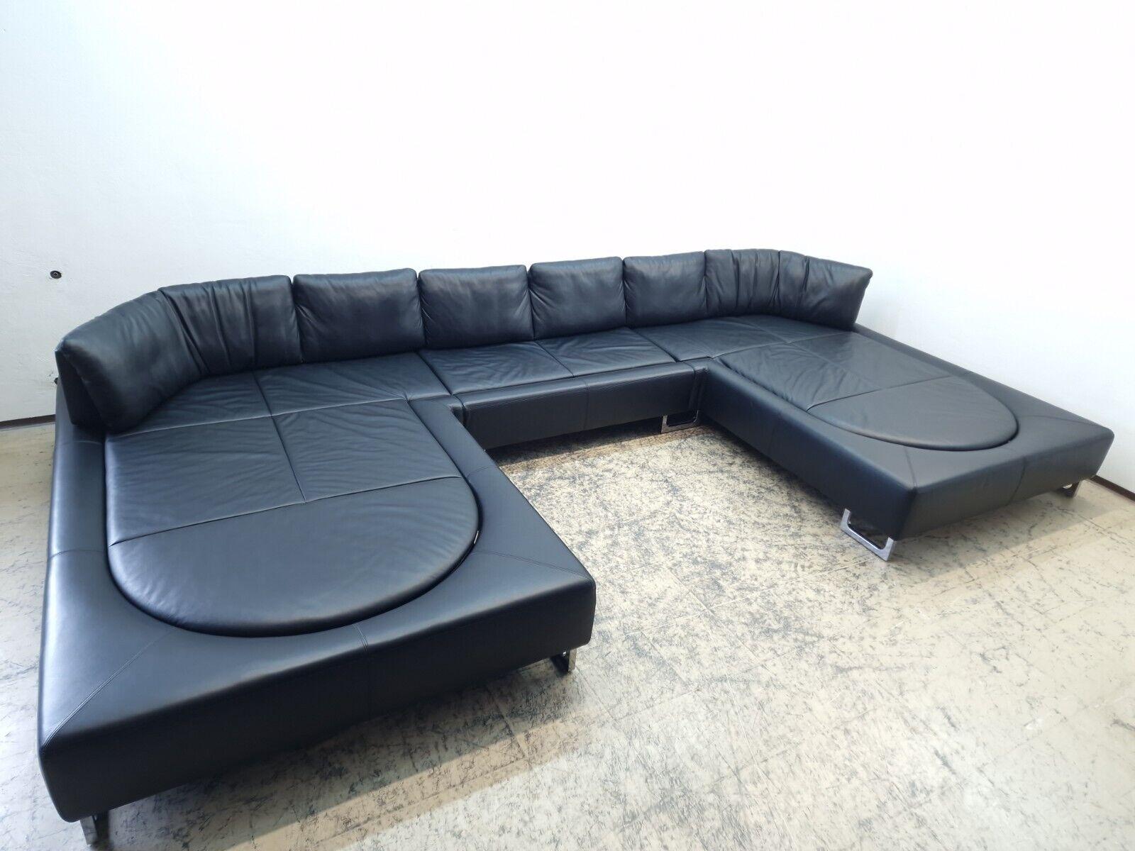 De Sede DS-165 Echtleder-Tagesbett Designercouch desede Recamiere in Schwarz im Zustand „Hervorragend“ in Garching a. d. Alz, DE