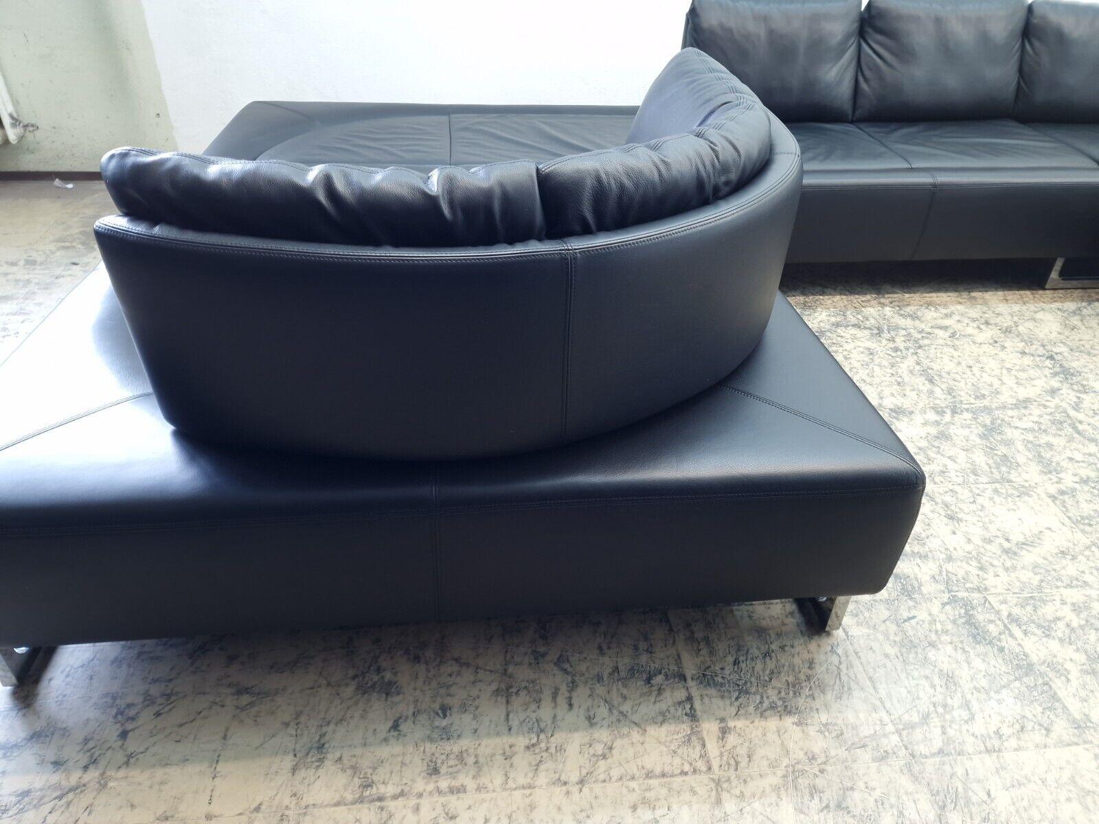 De Sede DS-165 Echtleder-Tagesbett Designercouch desede Recamiere in Schwarz (21. Jahrhundert und zeitgenössisch)