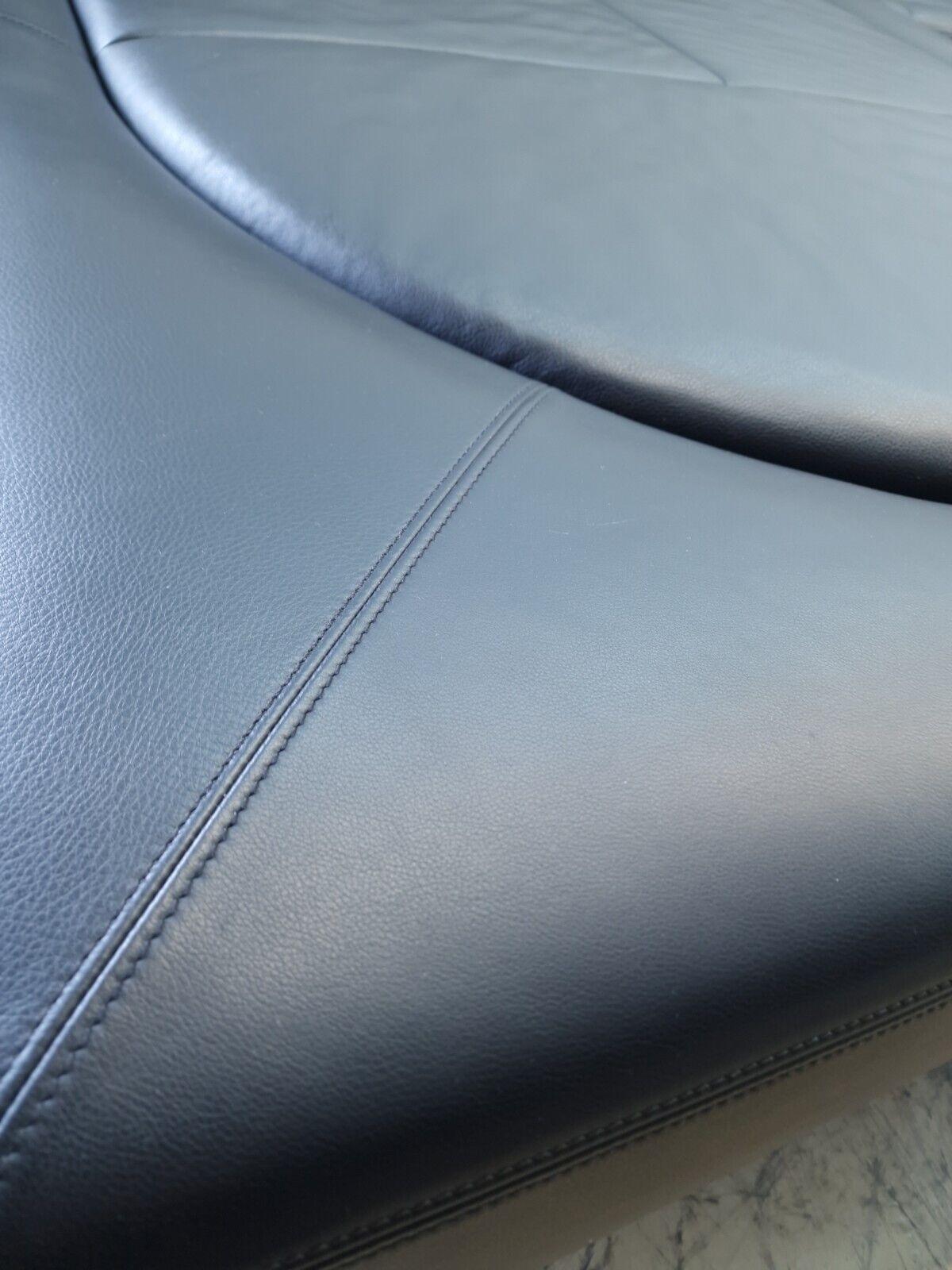 De Sede DS-165 Echtleder-Tagesbett Designercouch desede Recamiere in Schwarz (Leder)