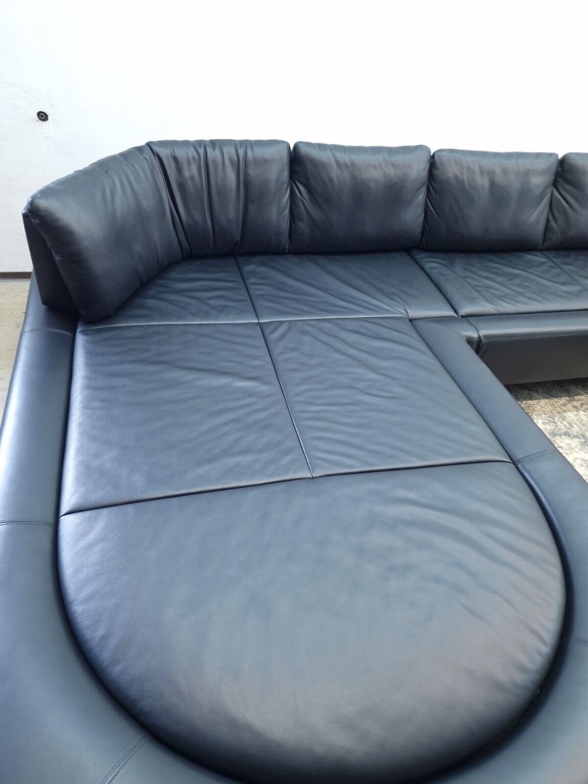 De Sede DS-165 Echtleder-Tagesbett Designercouch desede Recamiere in Schwarz 2