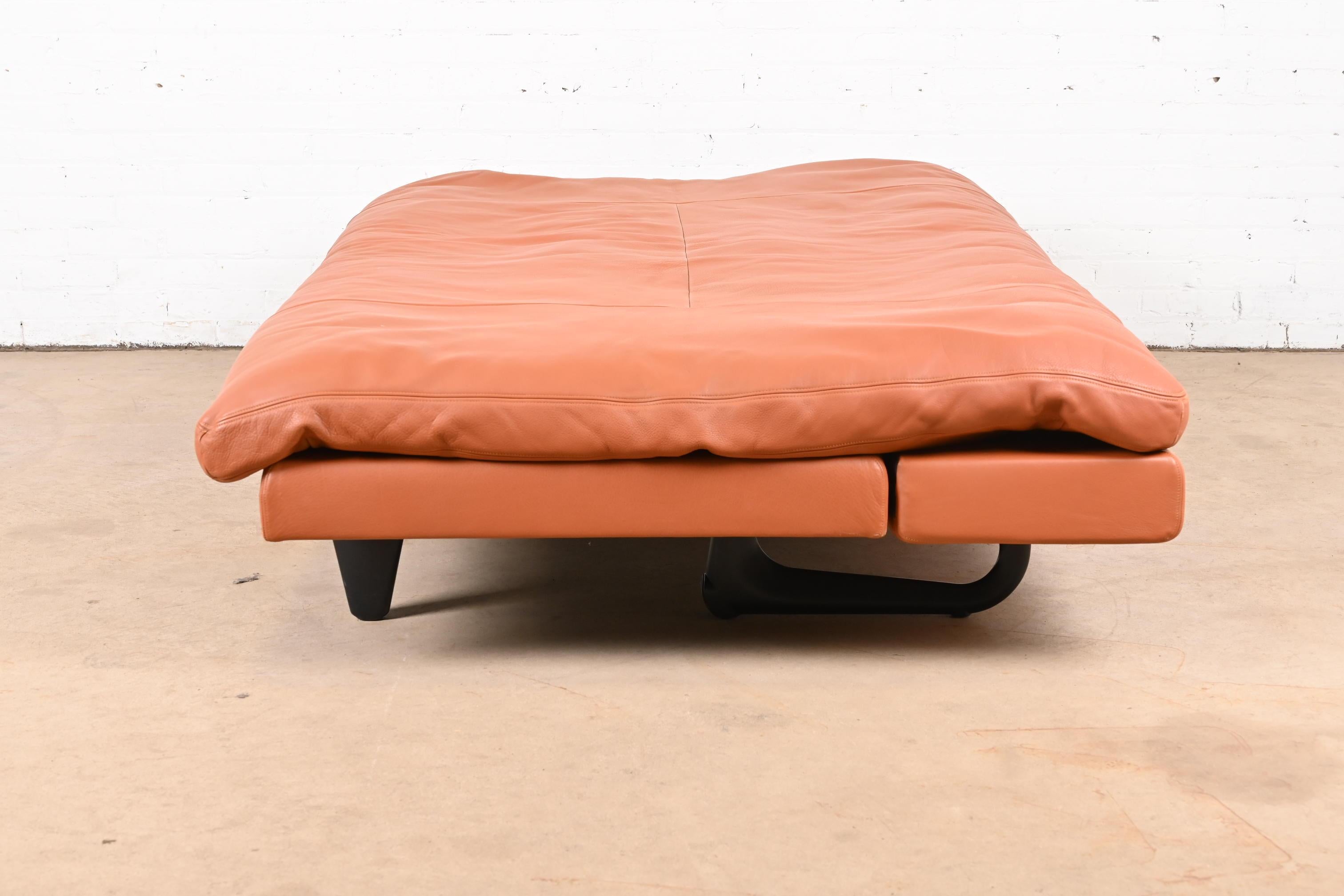 De Sede Ds 169 Sofá-cama convertible moderno escandinavo de Ernst Ambühler Cuero en venta