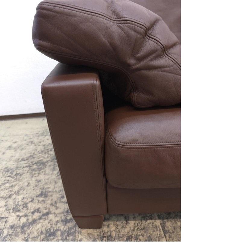 De Sede DS-17 Braun Leder Couch Designklassiker Luxus Made in Swiss in vendita 3