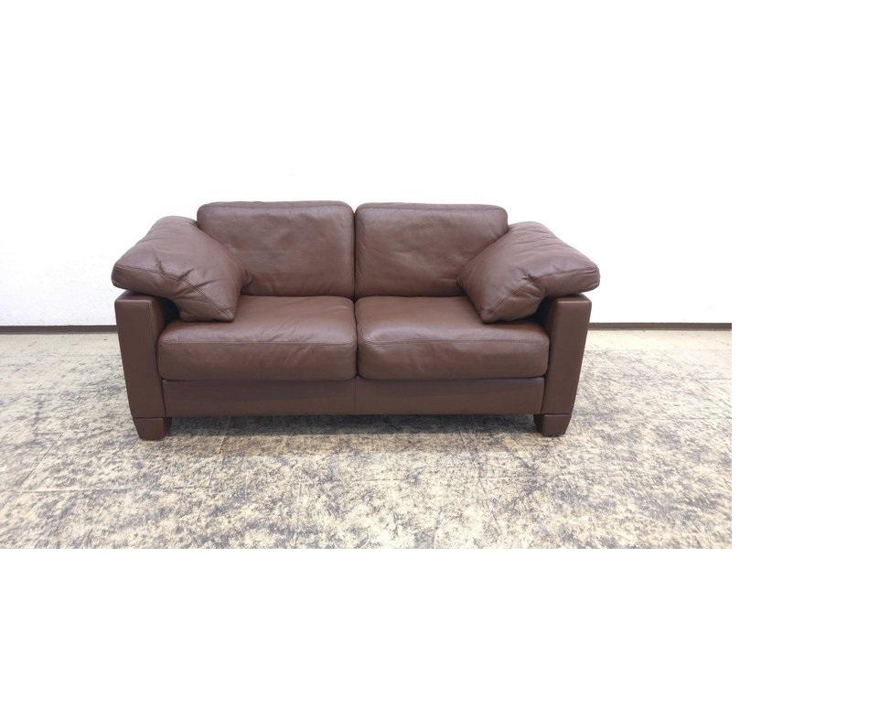 De Sede DS-17 Braun Leder Couch Designklassiker Luxus Made in Swiss in vendita 7