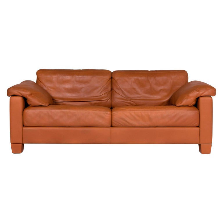 De Sede ds 17 Designer Leder Sofa Cognac Dreisitzer at 1stDibs | sofa  cognac leder, sofa leder cognac, couch leder cognac