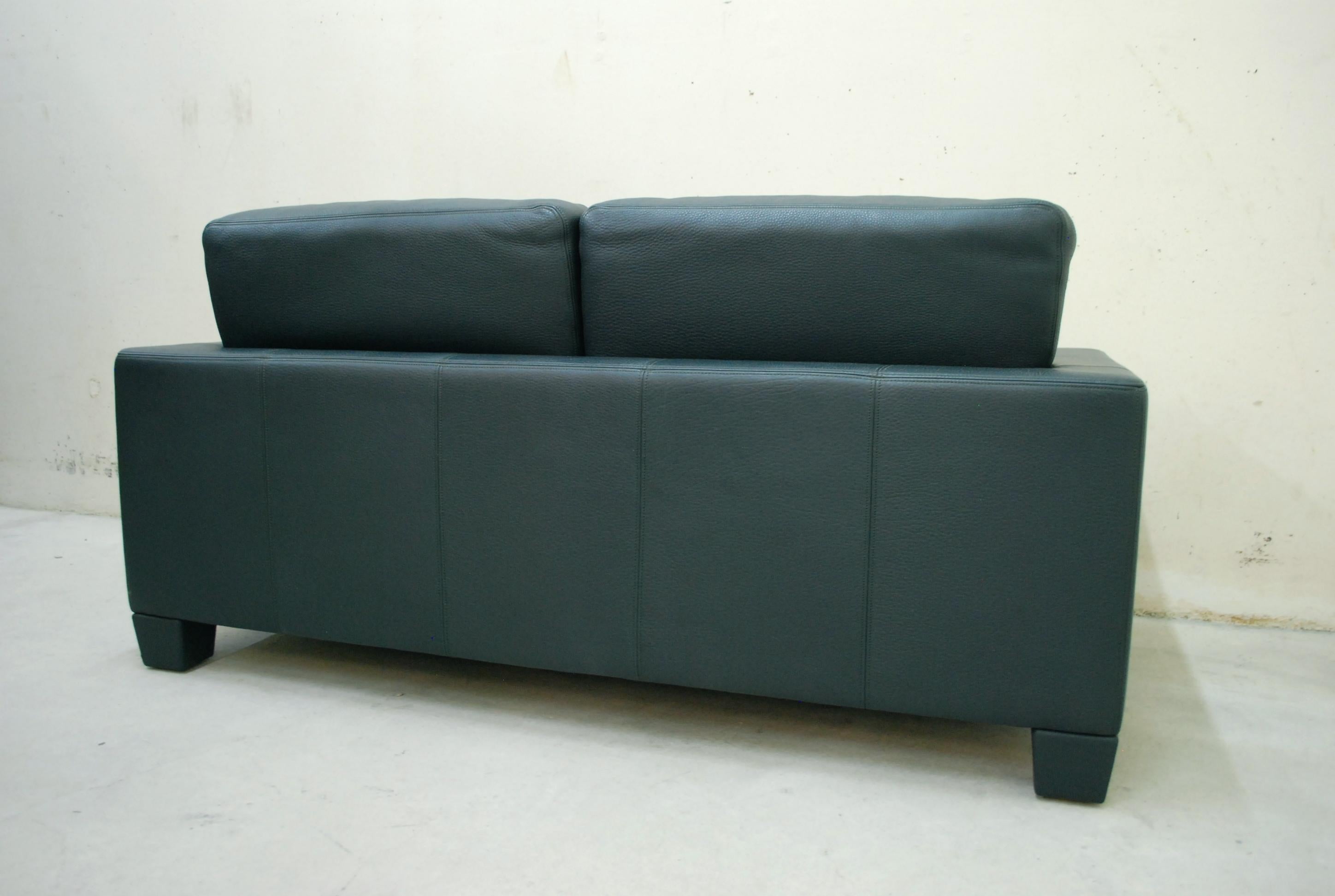 De Sede DS 17 Leather Sofa Racing Green For Sale 2