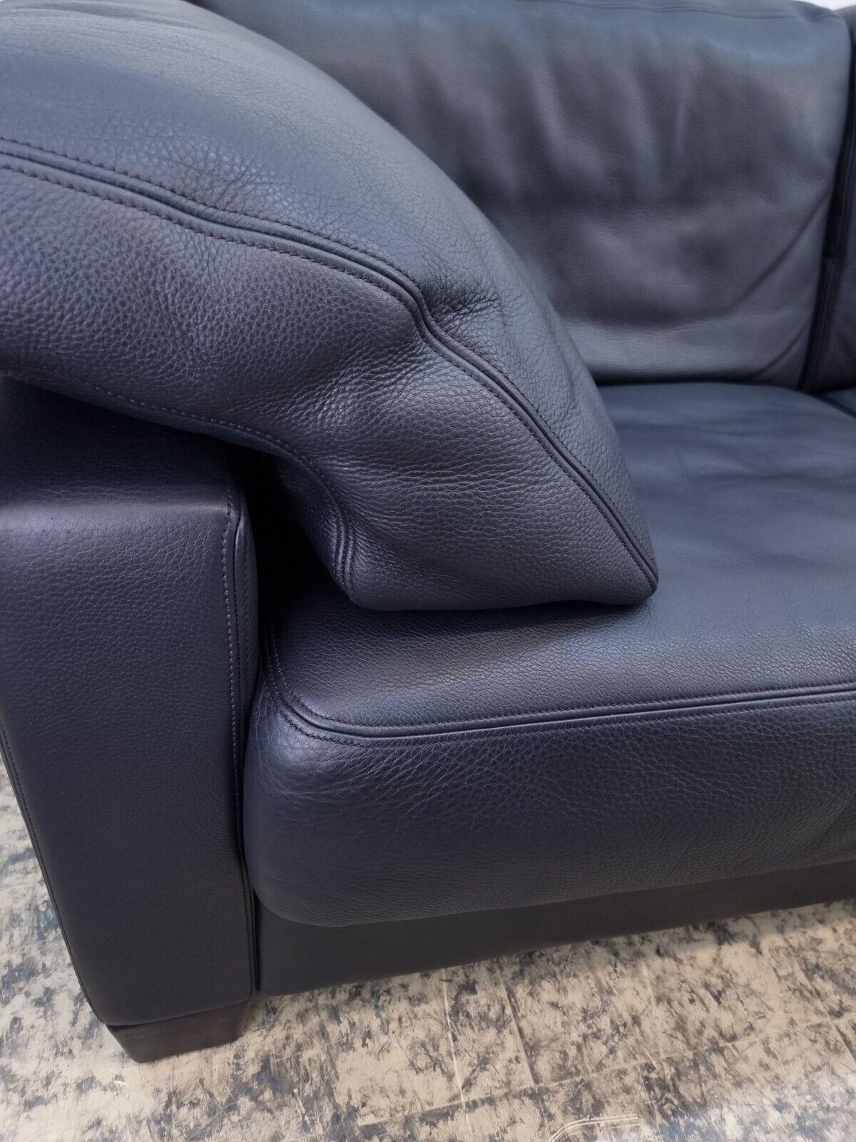 De Sede ds 17 Zweisitzer Designersofa Ledersofa desede Ledercouch Clubleder Bon état à Garching a. d. Alz, DE