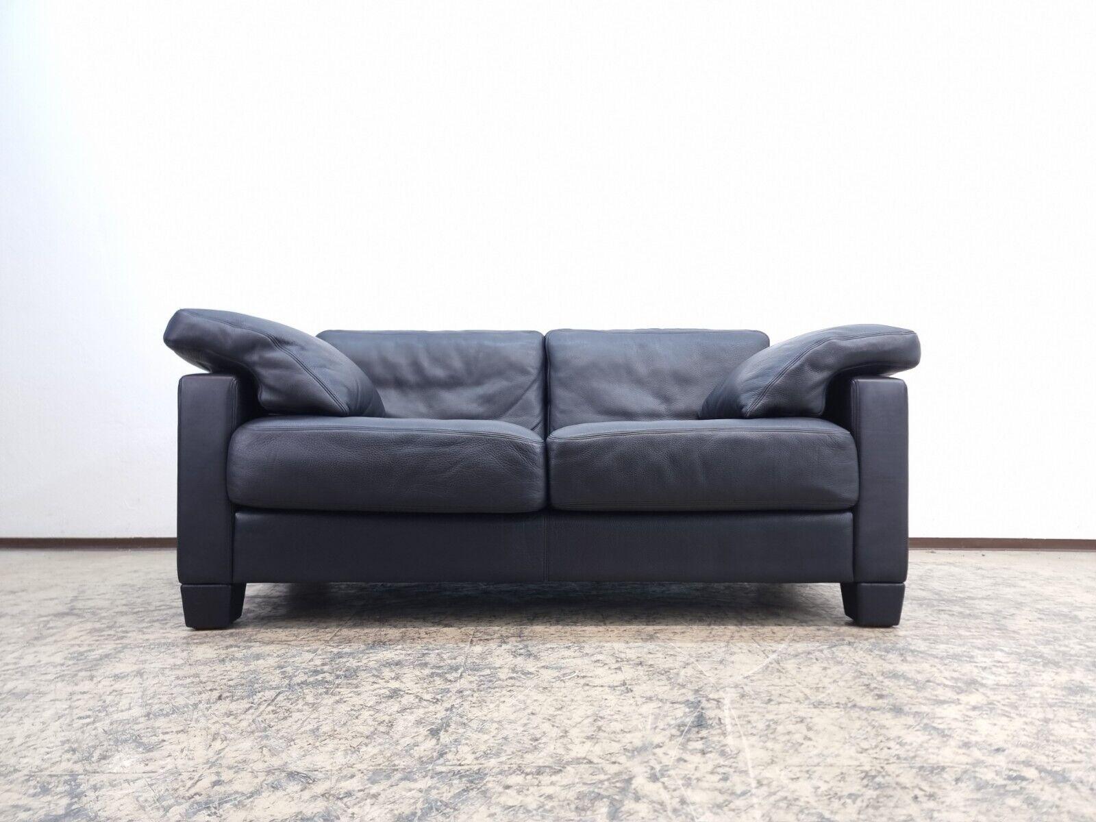 De Sede ds 17 Zweisitzer Designersofa Ledersofa desede Ledercouch Clubleder 2