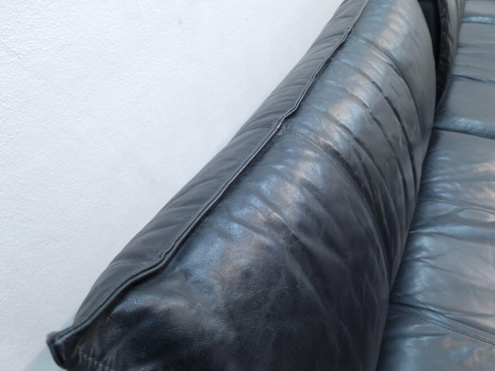 De Sede ds 19 Modularsofa Designersofa Vintage Rarität Echtledercouch 1
