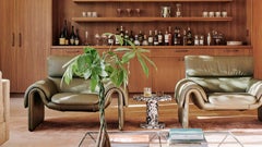 De Sede DS-2011 Sessel mit cremefarbener Polsterung von De Sede Design Team