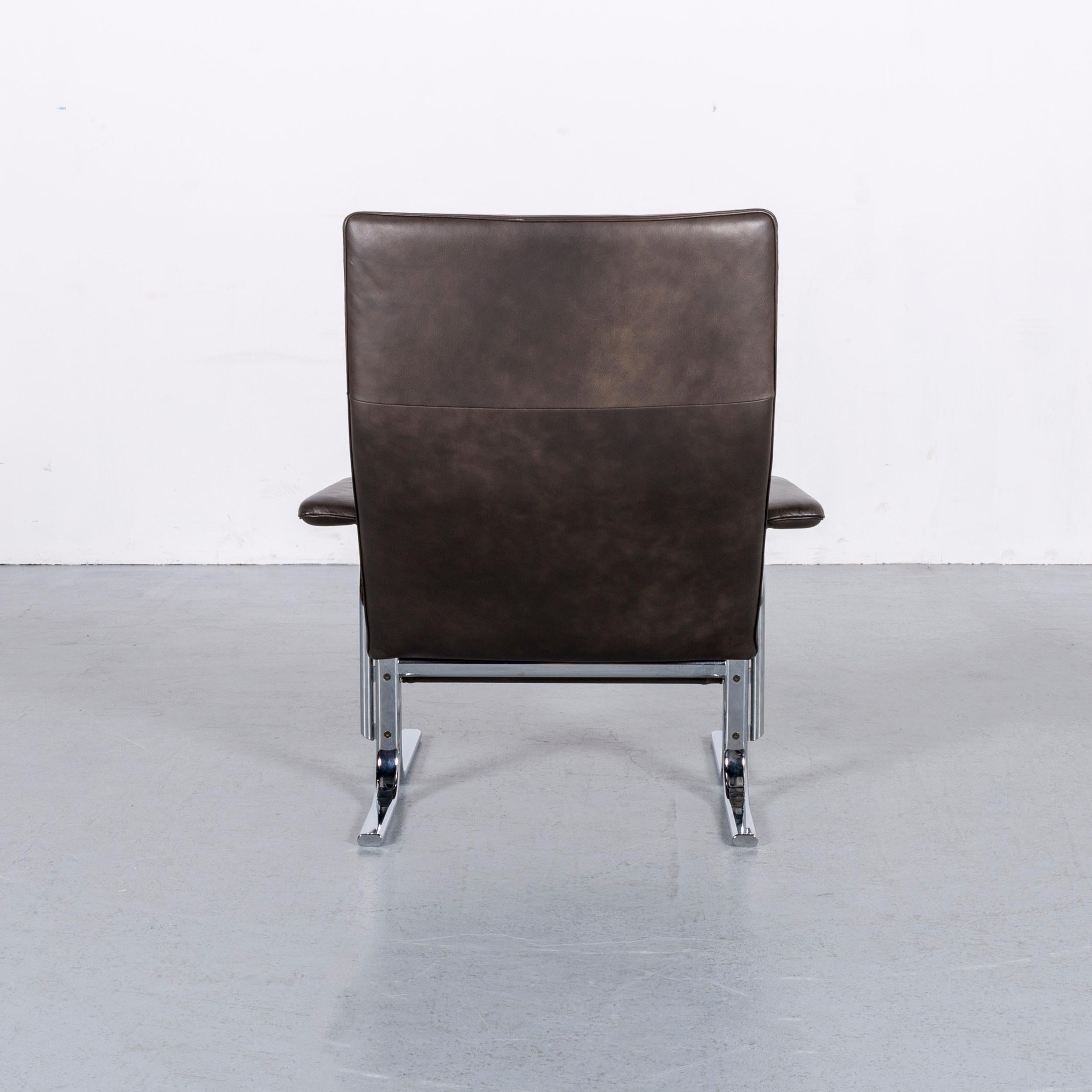 De Sede DS 2030 Leather Armchair Brown One-Seat 2