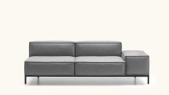 De Sede DS-21/302A Two-Seat Modular Sofa in Gray Upholstery by Stephan Hürleman