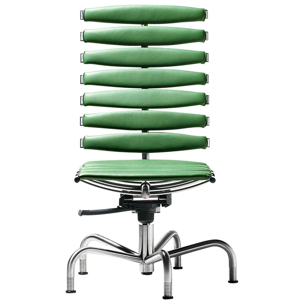 Chaise De Sede DS-2100/156 en tissu vert par De Sede Design Team en vente