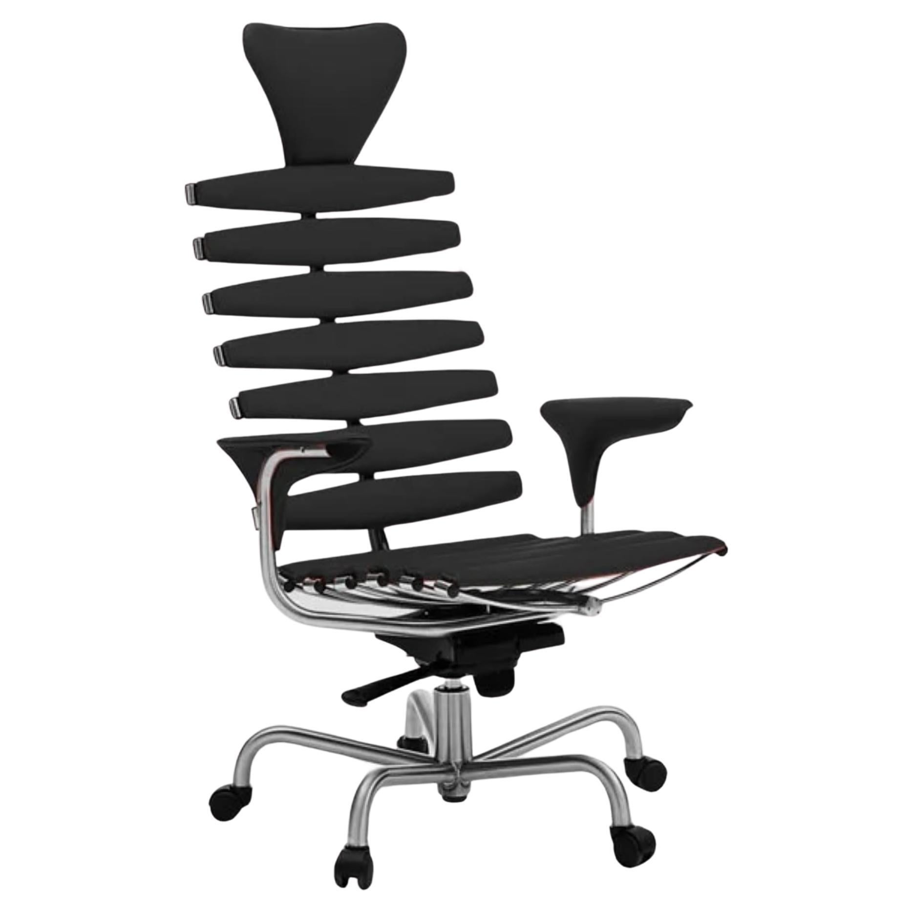 De Sede DS-2100/161 Armchair in Black Upholstery by De Sede Design Team en venta