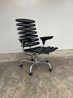 De Sede DS-2100 Executive Iconic Office Chair Swiss Leather Designer Chair