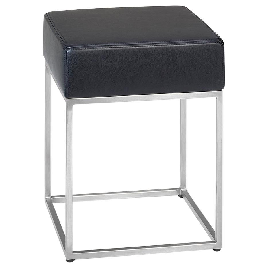 De Sede DS-218/05 Stool in Black Upholstery by Paolo Piva For Sale