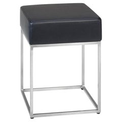 De Sede DS-218/05 Stool in Black Upholstery by Paolo Piva