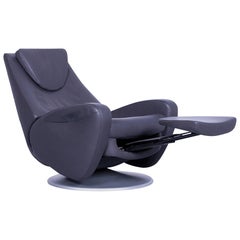 De Sede DS 220 Ledersessel Grauer Einsitzer