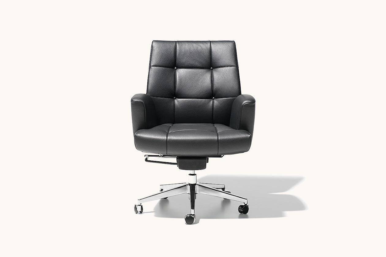 Modern De Sede DS-257/01 Executive Armchair in Black Upholstery by De Sede Design Team For Sale