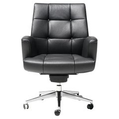 De Sede DS-257/01 Executive Armchair in Black Upholstery by De Sede Design Team