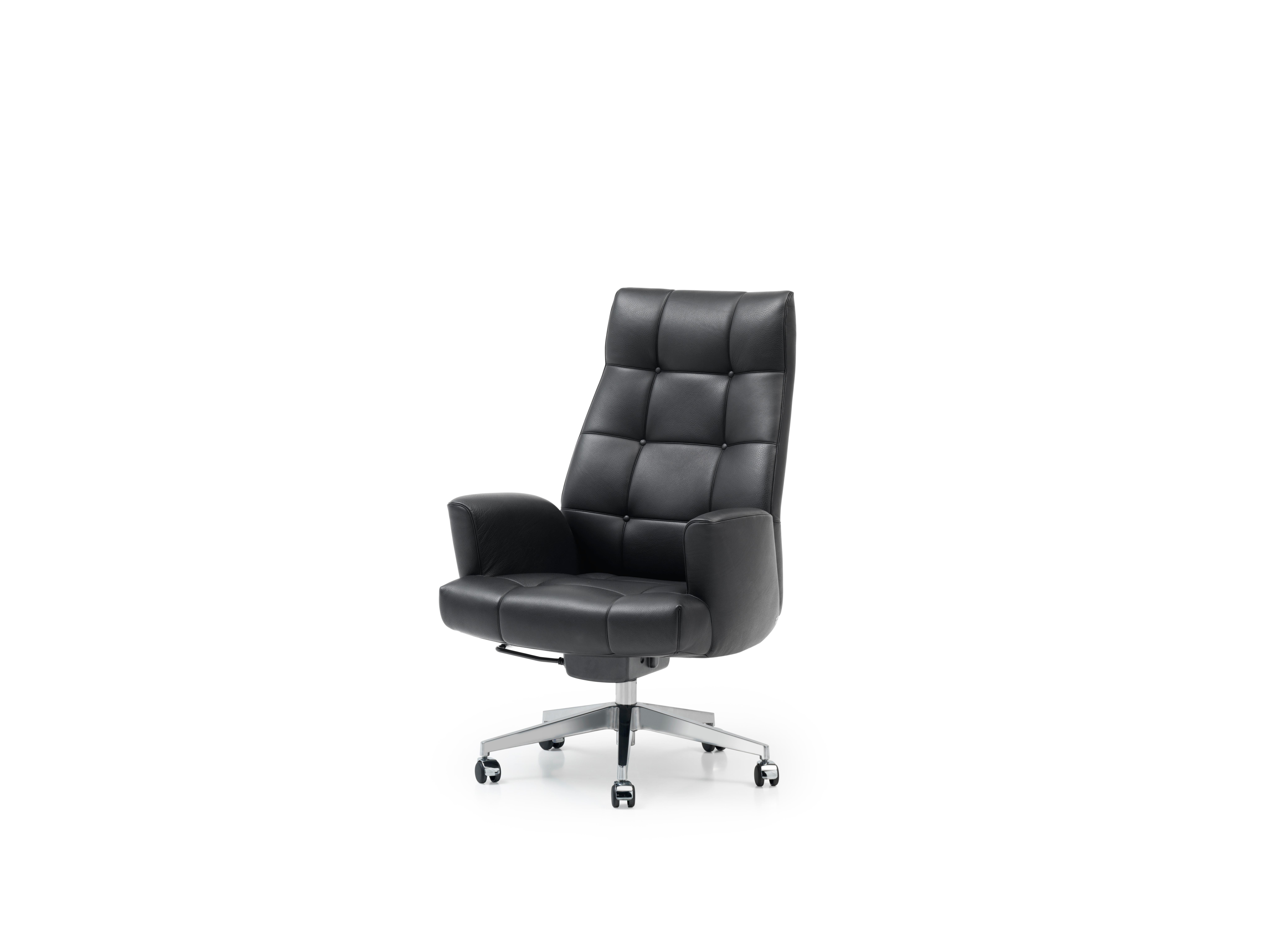 De Sede DS-257/11 Executive Armchair in Black Upholstery by De Sede Design Team
