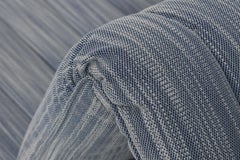 De Sede DS-266 Adjustable Recliner Seat in Blue Lila Fabric by Stefan Heiliger