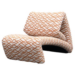 De Sede DS-266 Adjustable Recliner Seat in Fabric by Stefan Heiliger