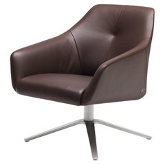 De Sede DS-278 Lounge Chair in Cafe Brown Upholstery di Christian Werner