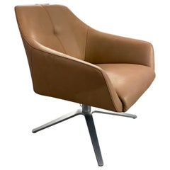 de Sede DS 278 Swivel Leather Chair designed by Christian Werner
