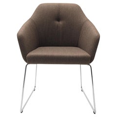 De Sede DS-279 Dinning Chair in Craft Brown Upholstery by Christian Werner