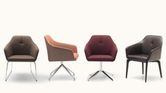 De Sede DS-279 Dinning Chair in Schiefer Upholstery by Christian Werner