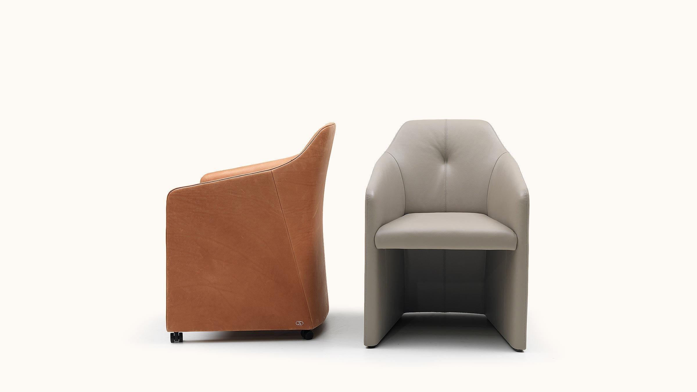 Modern De Sede DS-279 Lounge Chair in Coloral Grey Upholstery by Christian Werner For Sale